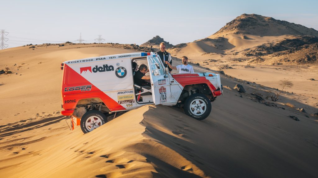 Puch 280GE Dakar mit Lodertire Reifen
