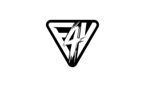 Van 4 Fan Logo mit stilisiertem Buchstaben A in der Mitte.